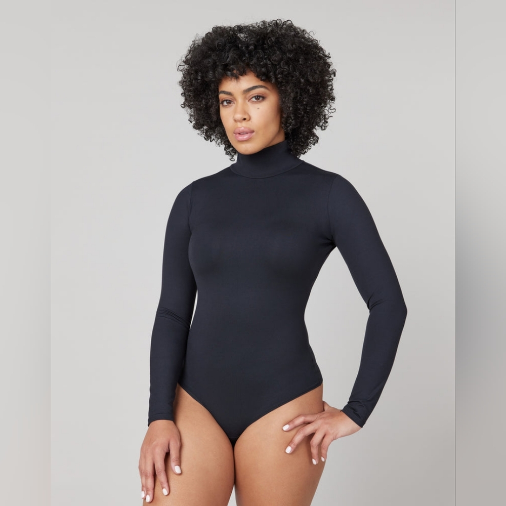 SPANX® Suit Yourself Long Sleeve Turtleneck Bodysuit